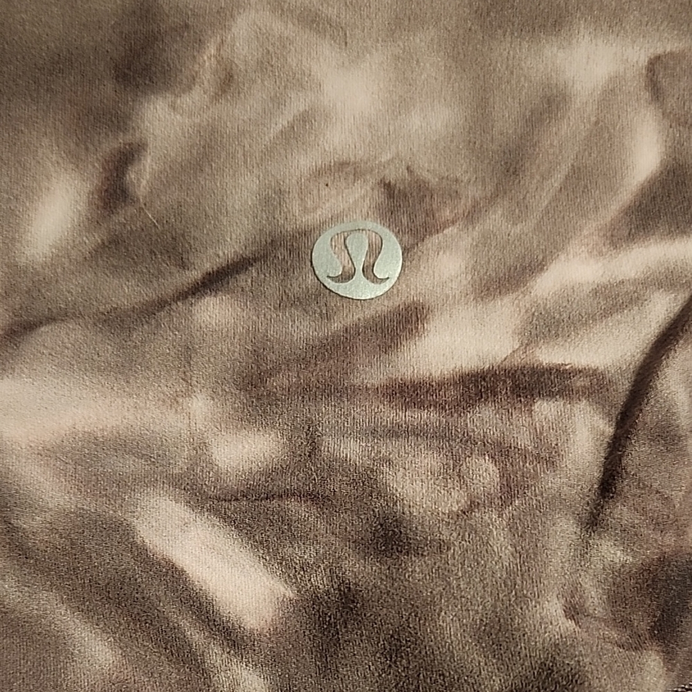 Lululemon Brown Tie-Dye Leggings